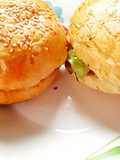 Bollos de hamburguesa