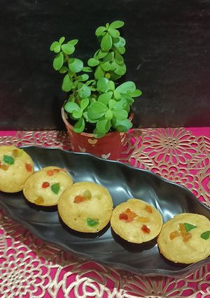 A picture of Atta Muffin In Appe Pan.