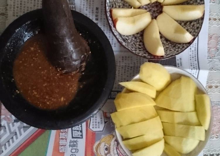 Resep Rujak ulek mini-mini mari, Lezat Sekali