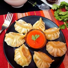 A picture of Soya Momos.