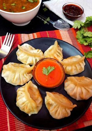 A picture of Soya Momos.