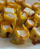 Involtini di zucchine e feta