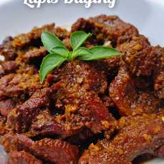 A picture of Lapis Daging.