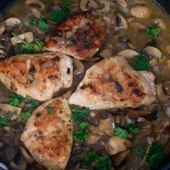 A picture of Chicken and Mushroom.