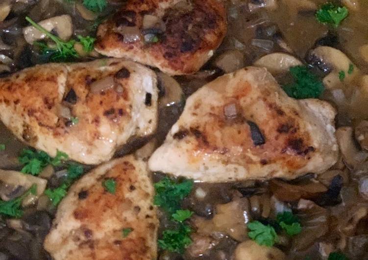 Easiest Way to Prepare Homemade Chicken and Mushroom