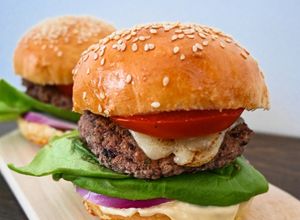 Une photo de Recette de burger végétarien
