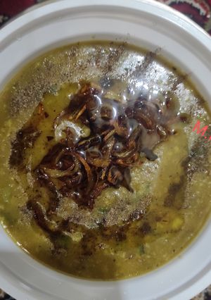 عکسی از دستور آش آبادان