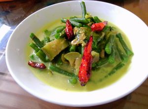 Foto resep Sayur lodeh kacang panjang+terong+daun so