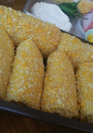 Foto resep Risoles ragout macaroni isi keju mozzarella