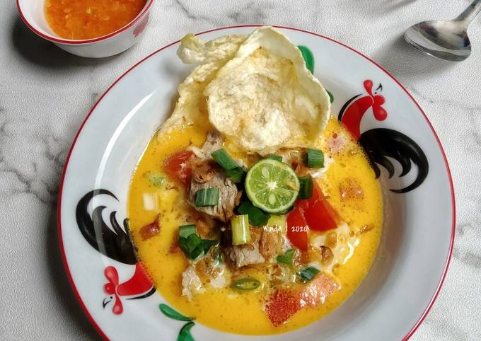 Resep 7. Soto Betawi Yang Lezat Sekali