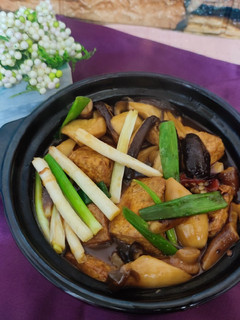 雙菇燒豆腐 的食譜成品照片