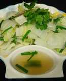 Cải thảo xào hẹ