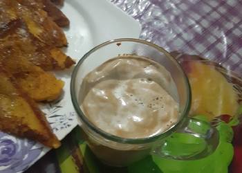 How To Prepare Recipe French toast with creamy coffee Most Delicious