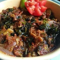 A picture of Beef Karela.