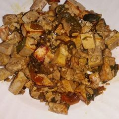 A picture of Chilli paneer.