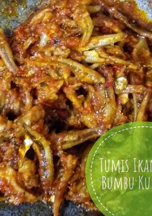 Foto resep Tumis ikan teri bumbu kuning
