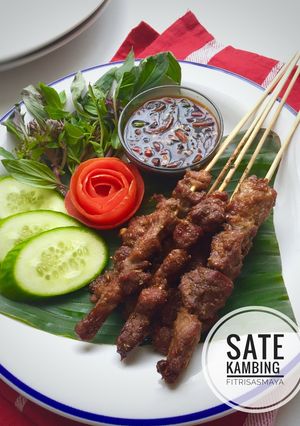 Foto resep Sate Kambing #kitaberbagi