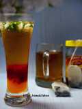 Strawberry Crushed Boba Ice Tea