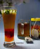 Strawberry Crushed Boba Ice Tea