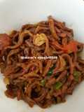 Usus ayam masak simple