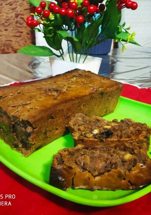 A picture of Christmas Cake (egg less).