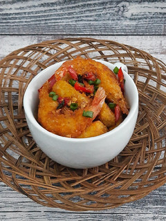 Foto resep Tahu udang cabai garam