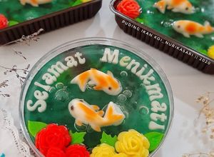 Foto resep Puding Kolam Ikan