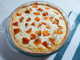 Tarta salada de membrillo, tomillo y queso feta 🍂