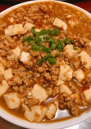 和風咖喱麻婆豆腐(和風カレーマーボドウフ) 的食譜成品照片