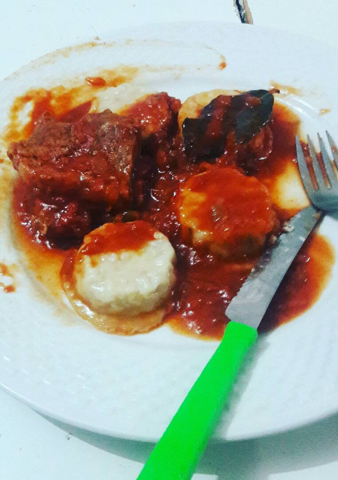 Una foto de Sorrentinos de pollo y de espinaca