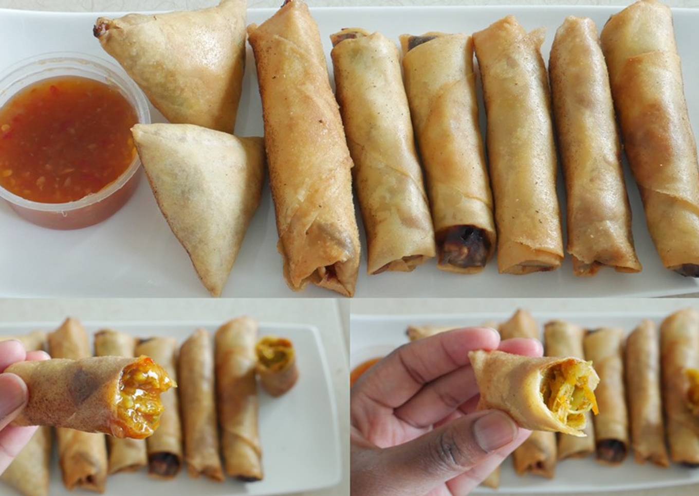 Chicken springrolls