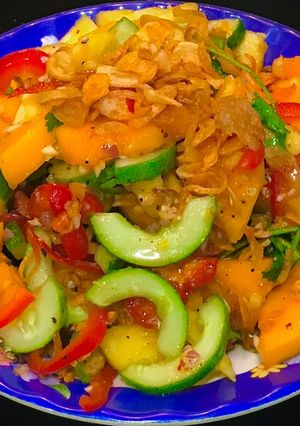 Hình của món Tropical fruits salad.