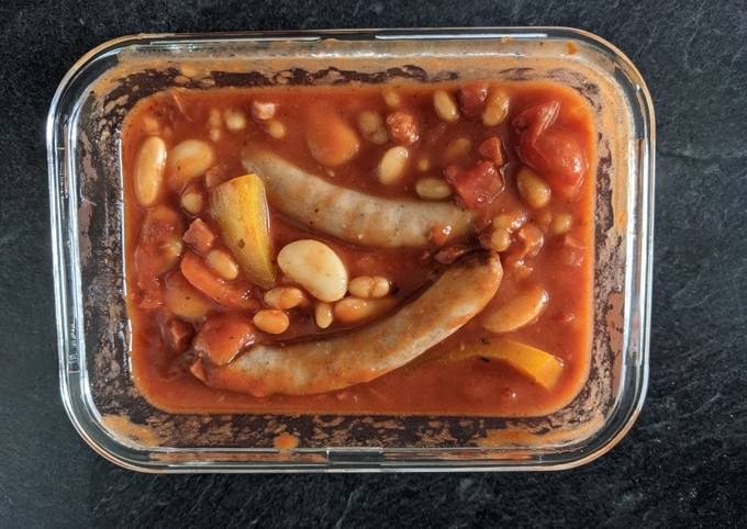 Recipe of Jamie Oliver Sausage casserole