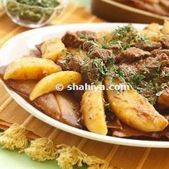 A picture of Tharyd: Meat and Potato Stew.