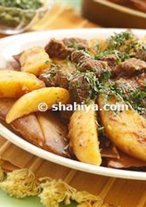 A picture of Tharyd: Meat and Potato Stew.