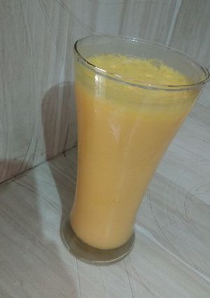 A picture of Mango lassi.