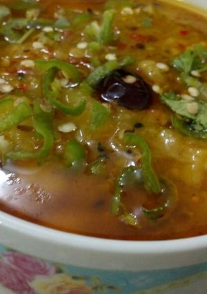 A picture of Allu ki tarkari.