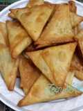 Vegetable Samosas with Samosa Leaves