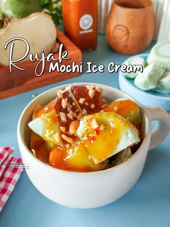 Foto resep Rujak Mochi Ice Cream
