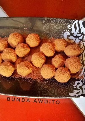 Foto resep Bola bola coklat 3 bahan
