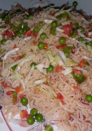 A picture of Vegetable Rice.