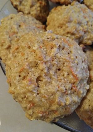 Una foto de Galletas de zanahoria y avena saludables