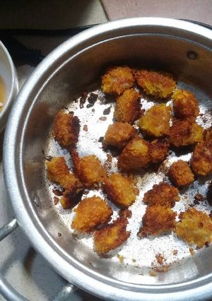 Hình của món Thịt viên chiên xù.