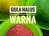 Gula halus warna untuk donat