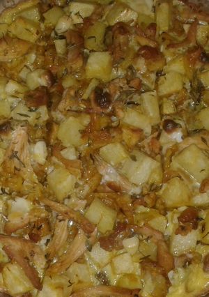 صورة لوصفة بطاطا في الفرن بنة لا تقاوم 😋😘😋