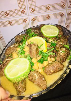 صورة لوصفة المثوم بالكفتة المحشية