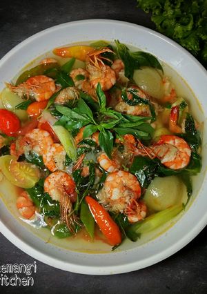 Foto resep Sup Udang Kemangi