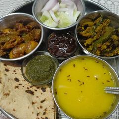 Simple Thali A picture of Simple Thali.
