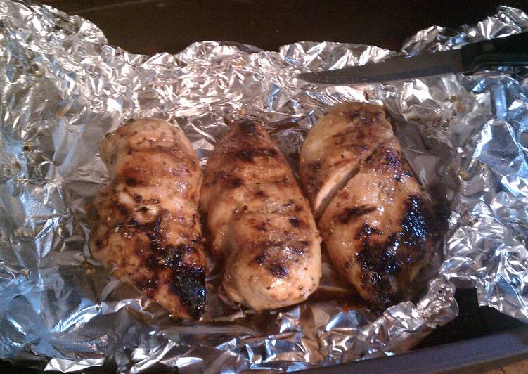 Recipe of Perfect Simple Honey Garlic Grilled Chicken