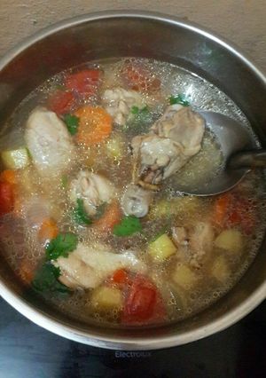 รูปของ ซุปไก่มันฝรั่ง